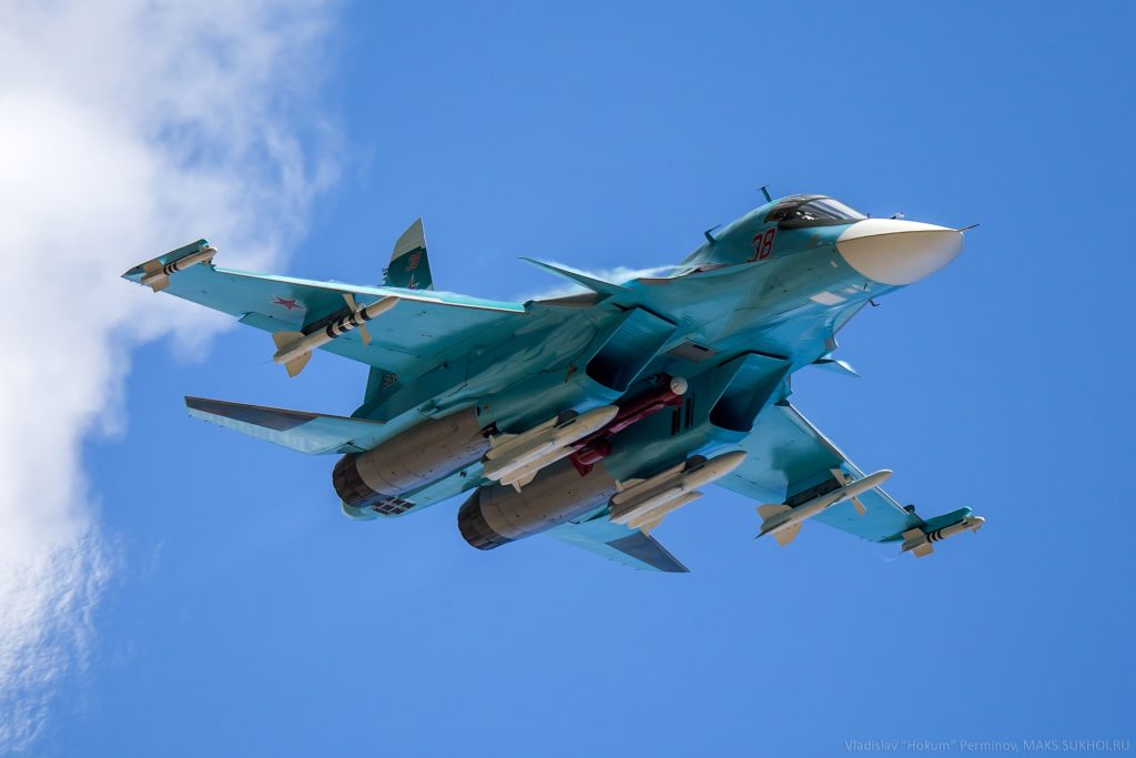 Rusijos Sukhoi Su-34: Modernus Sti­g­b­ombardierius